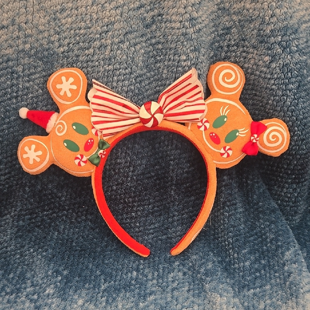 Disney Festive Gingerbread Mouse Ears Headband